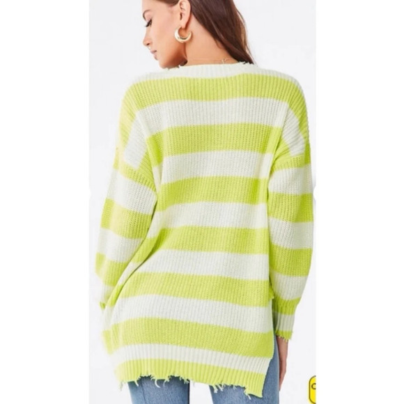 Forever‎ 21 oversized color block sweater size small - Picture 2 of 16